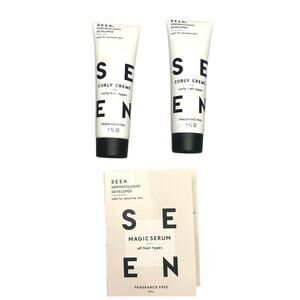 💥SEEN | Travel size Curly Cream & Magic Hair Serum Bundle